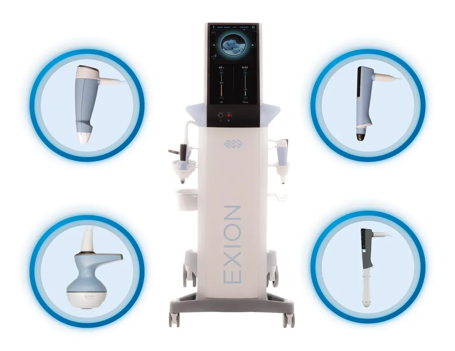 BTL Exion 儀器及其四個療程手具